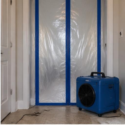 Containment & Negative Air Pressure Setup service in the Kansas City Northland