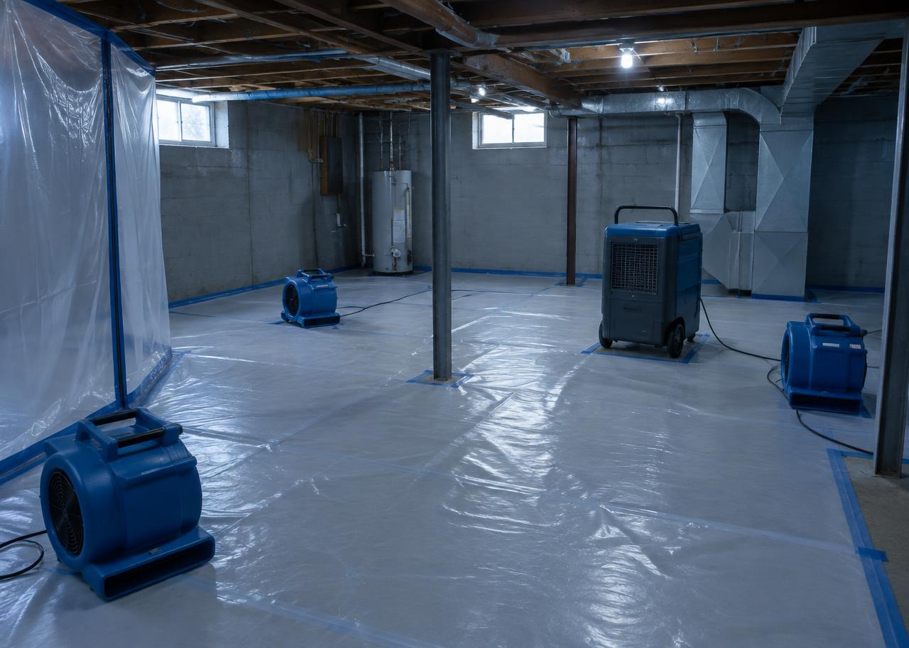Basement Bathroom Backup — Riverside, MO