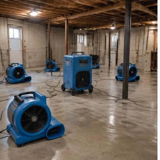 Structural Drying After Sewage Cleanup service in the Kansas City Northland